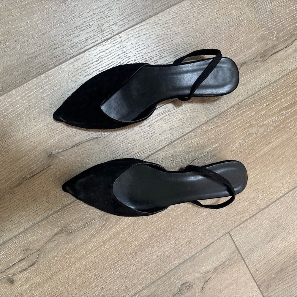 Black Women's Kitten Heel
